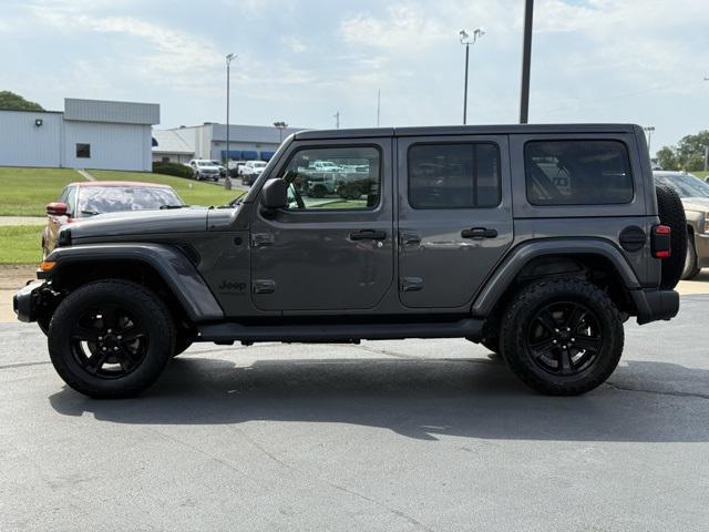 used 2021 Jeep Wrangler Unlimited car, priced at $33,991