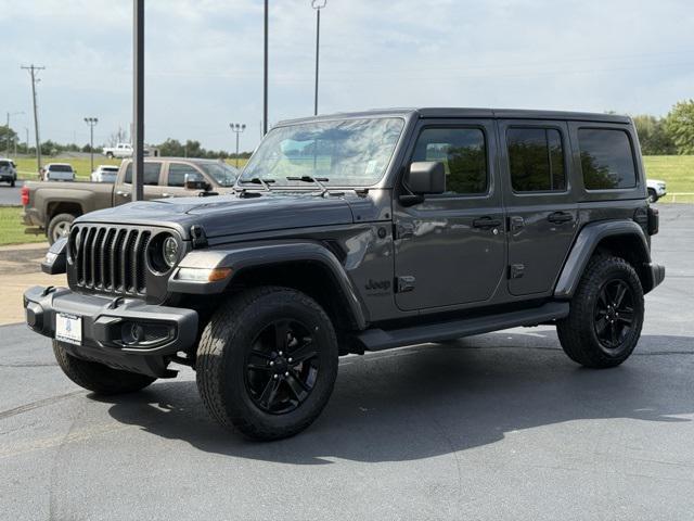 used 2021 Jeep Wrangler Unlimited car, priced at $33,991