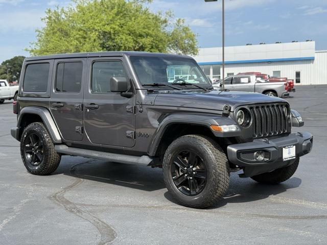 used 2021 Jeep Wrangler Unlimited car, priced at $33,991