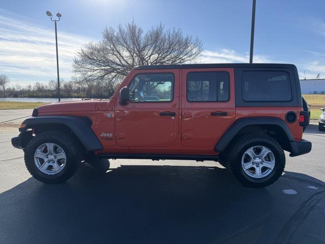 used 2018 Jeep Wrangler Unlimited car, priced at $25,991