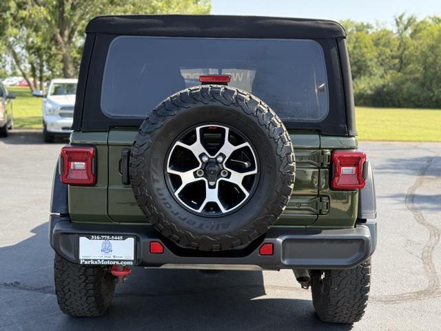 used 2021 Jeep Wrangler Unlimited car, priced at $37,971