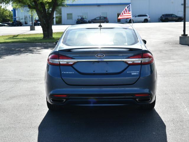 used 2018 Ford Fusion car, priced at $16,991