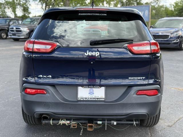 used 2014 Jeep Cherokee car, priced at $6,452