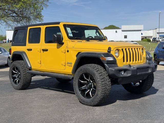 used 2018 Jeep Wrangler Unlimited car, priced at $27,148