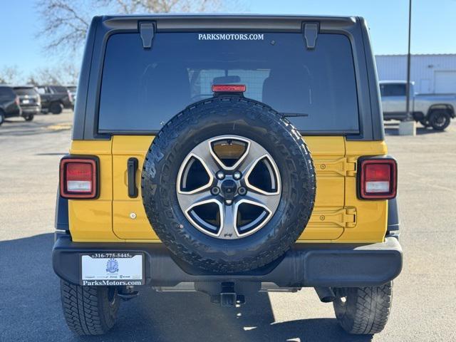 used 2018 Jeep Wrangler Unlimited car, priced at $30,991