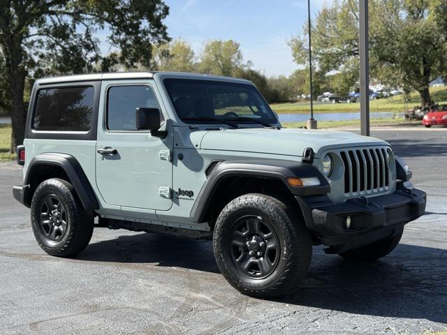 used 2024 Jeep Wrangler car, priced at $28,691