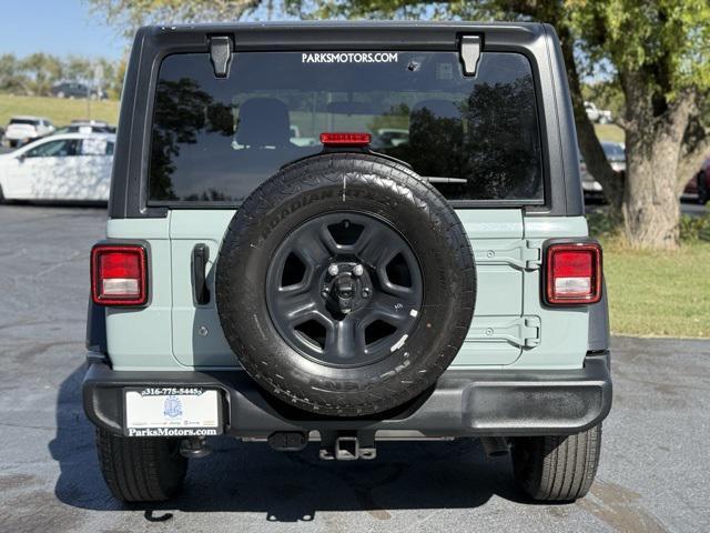 used 2024 Jeep Wrangler car, priced at $28,691