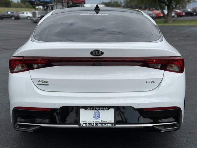 used 2021 Kia K5 car, priced at $18,385