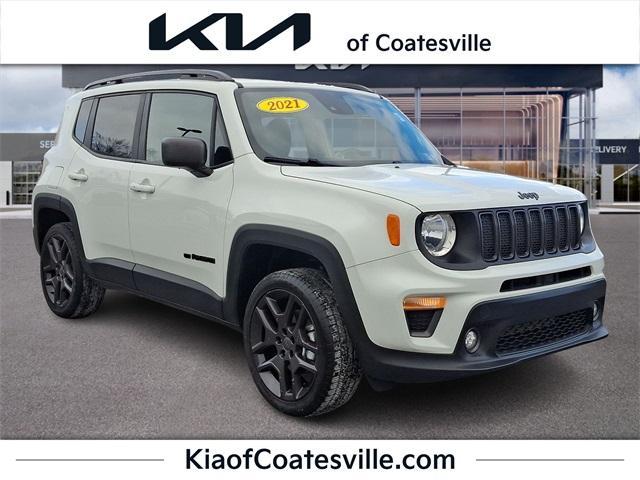 used 2021 Jeep Renegade car, priced at $19,181