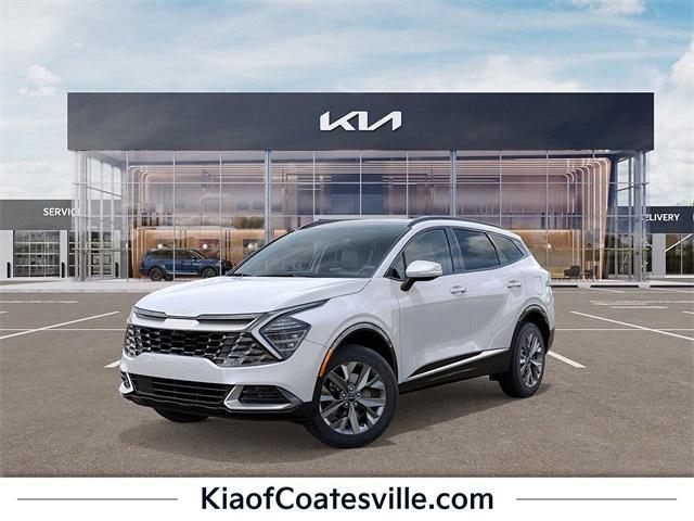 new 2025 Kia Sportage Hybrid car, priced at $40,015