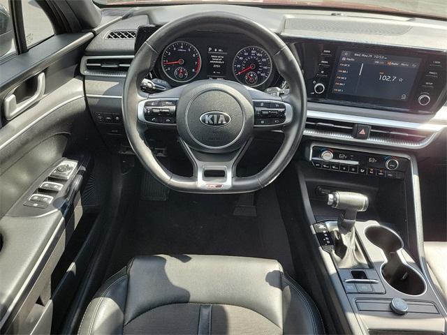 used 2021 Kia K5 car, priced at $22,500