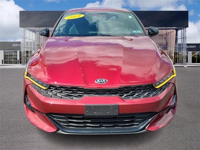 used 2021 Kia K5 car, priced at $22,500