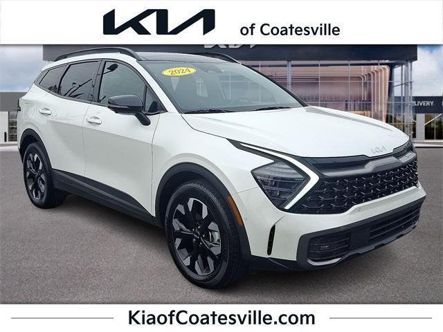 used 2024 Kia Sportage Plug-In Hybrid car, priced at $38,475