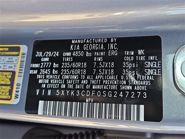 new 2025 Kia Sportage car, priced at $34,140