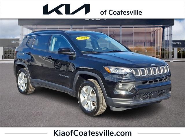 used 2022 Jeep Compass car, priced at $22,104