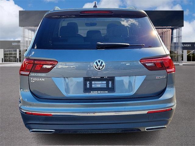 used 2021 Volkswagen Tiguan car, priced at $19,743