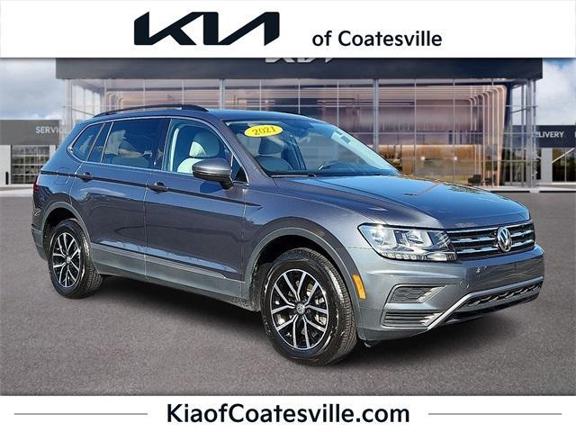 used 2021 Volkswagen Tiguan car, priced at $19,743