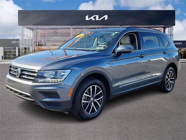 used 2021 Volkswagen Tiguan car, priced at $19,743