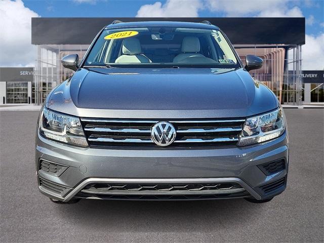 used 2021 Volkswagen Tiguan car, priced at $19,743