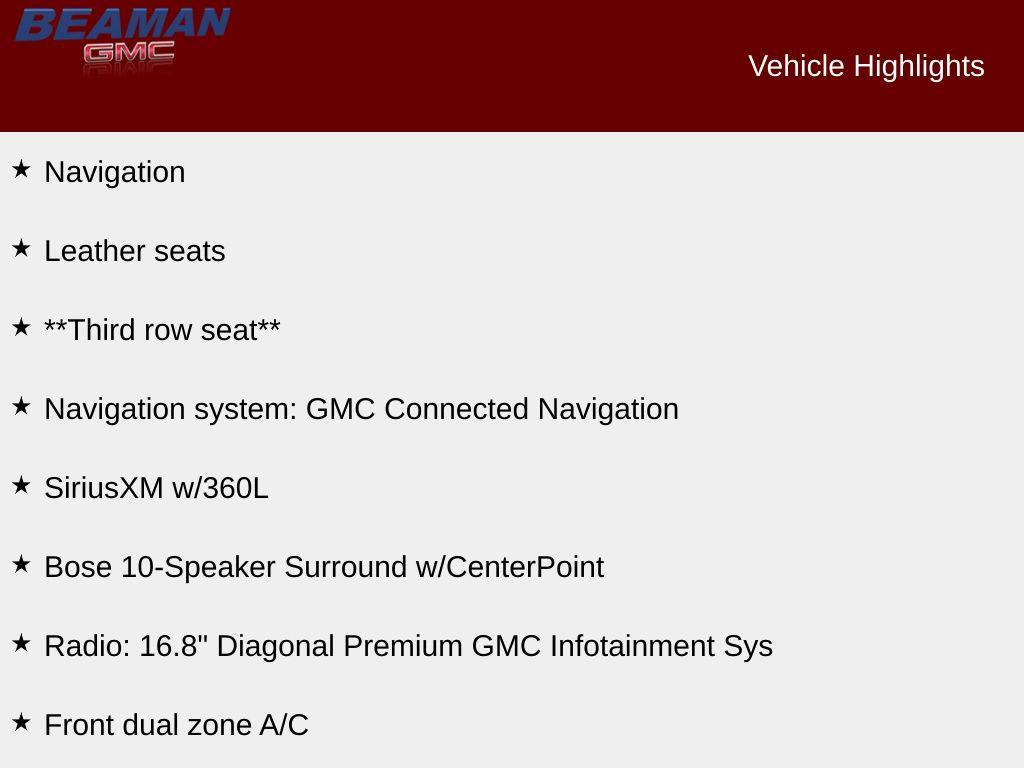 new 2025 GMC Yukon XL car, priced at $81,119