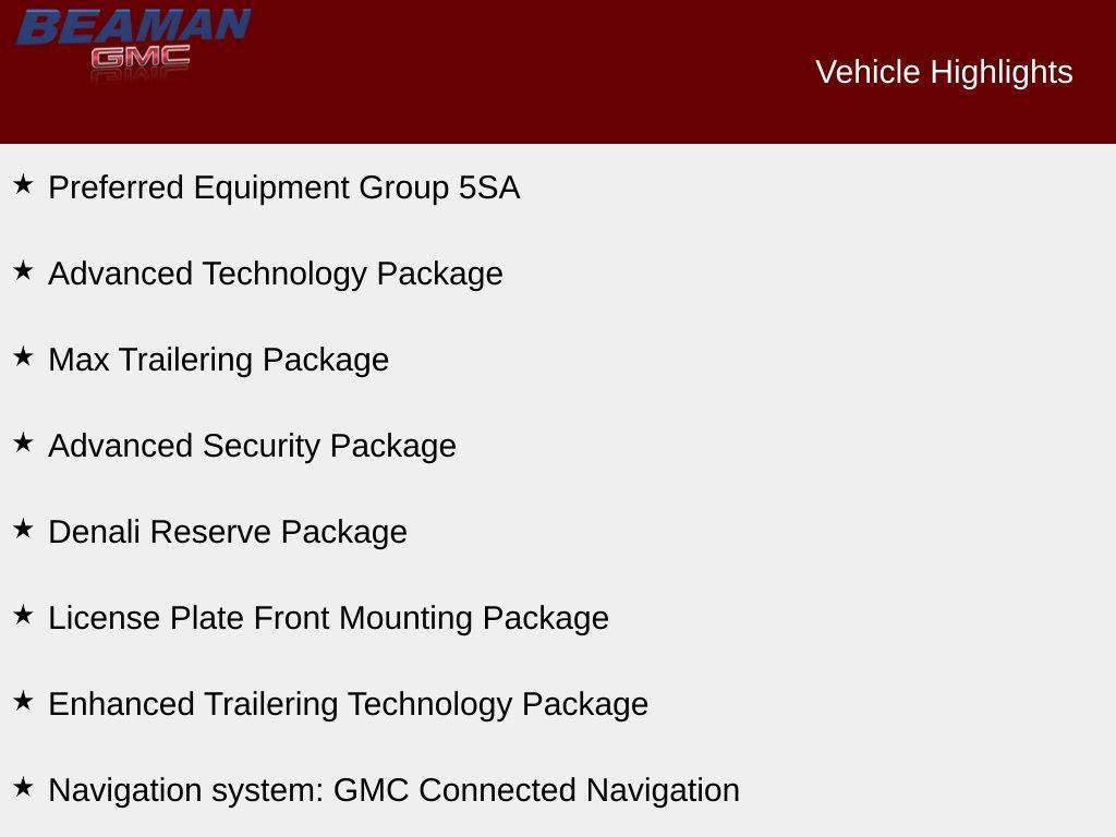 new 2025 GMC Yukon XL car, priced at $96,025