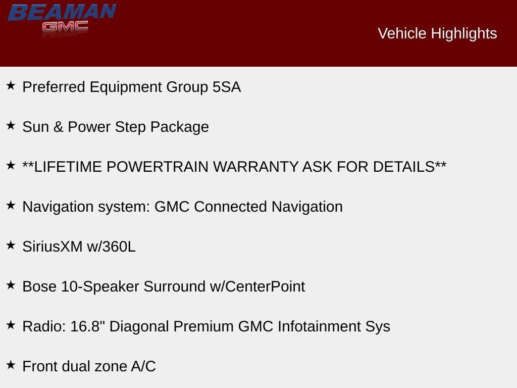 new 2025 GMC Yukon XL car, priced at $89,760