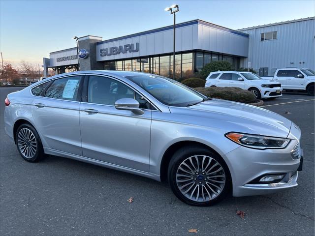 used 2017 Ford Fusion car, priced at $15,737