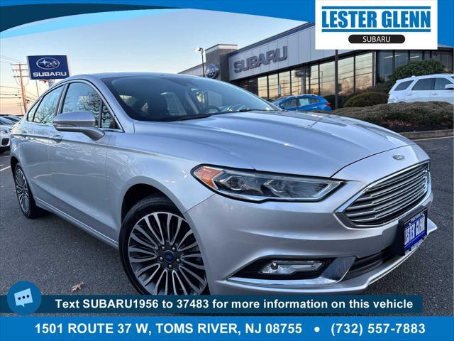 used 2017 Ford Fusion car, priced at $15,737