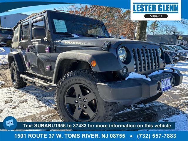 used 2017 Jeep Wrangler car, priced at $17,937