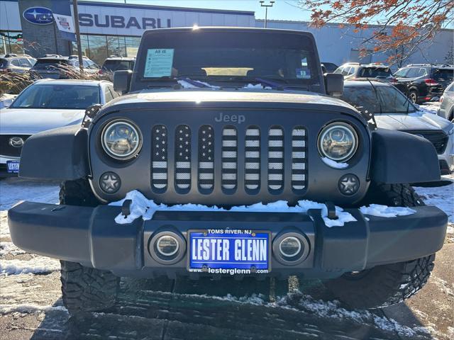 used 2017 Jeep Wrangler car, priced at $18,237