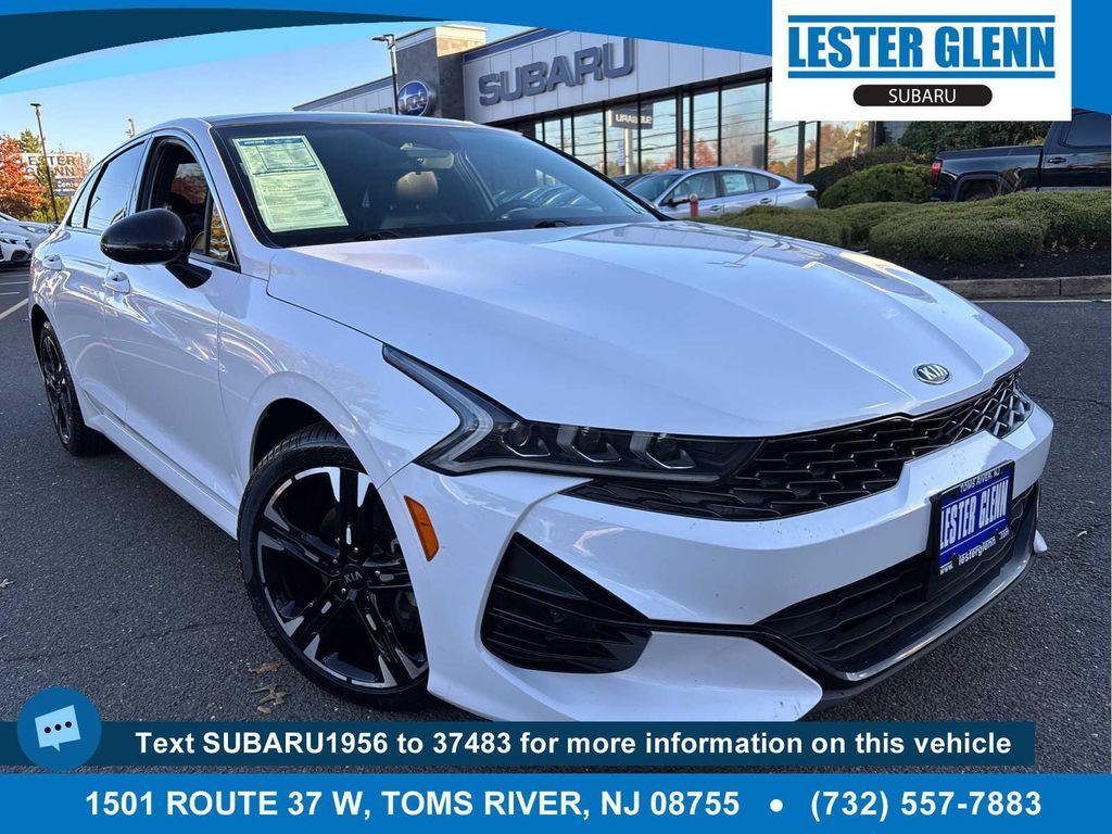 used 2021 Kia K5 car, priced at $18,937