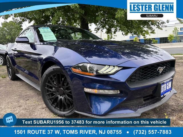 used 2018 Ford Mustang car, priced at $19,837