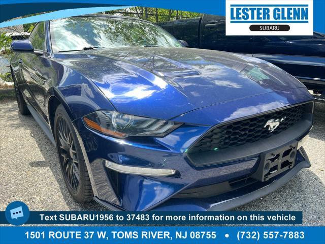 used 2018 Ford Mustang car, priced at $19,837
