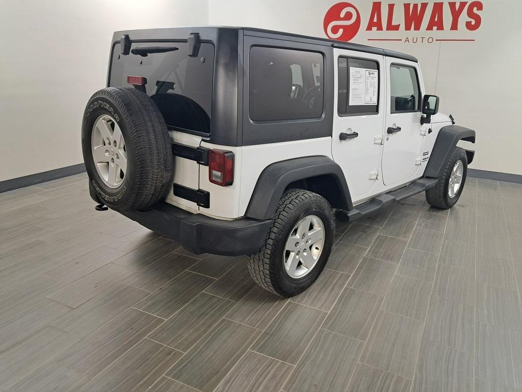 used 2013 Jeep Wrangler Unlimited car, priced at $13,499