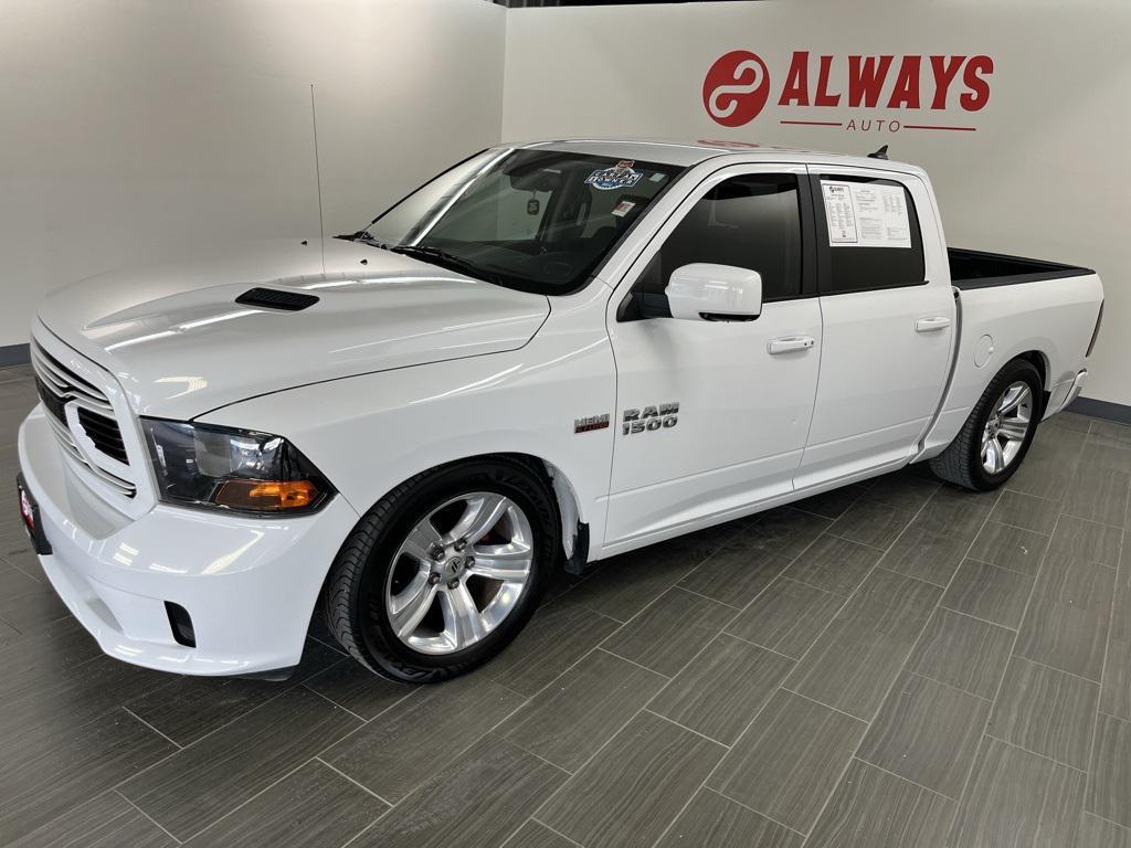used 2018 Ram 1500 car, priced at $19,300
