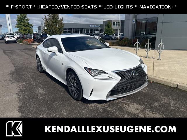 used 2016 Lexus RC 350 car, priced at $28,754