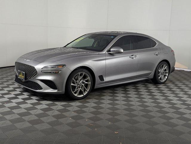 used 2022 Genesis G70 car, priced at $23,375