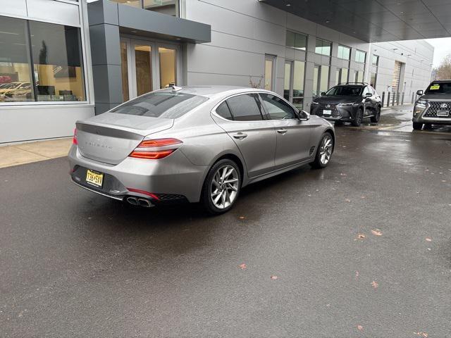 used 2022 Genesis G70 car, priced at $23,985