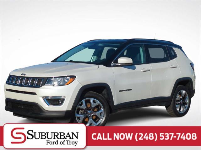 used 2020 Jeep Compass car, priced at $21,995