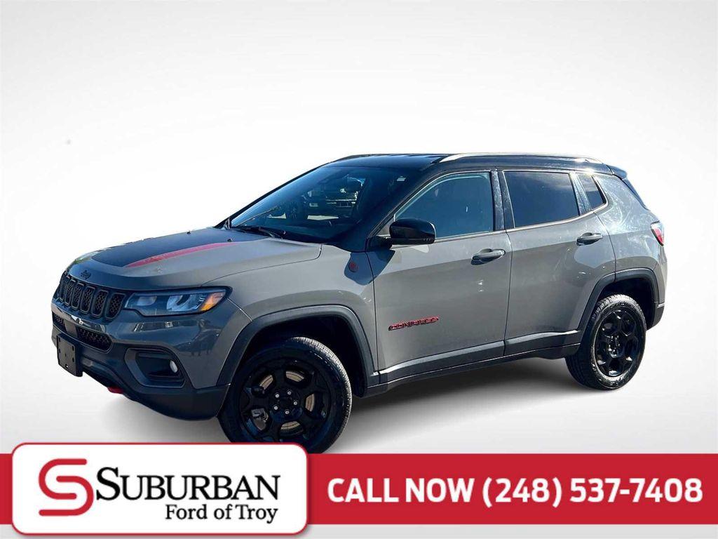 used 2023 Jeep Compass car, priced at $23,995