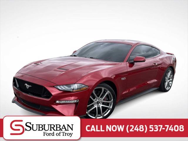 used 2021 Ford Mustang car, priced at $39,995