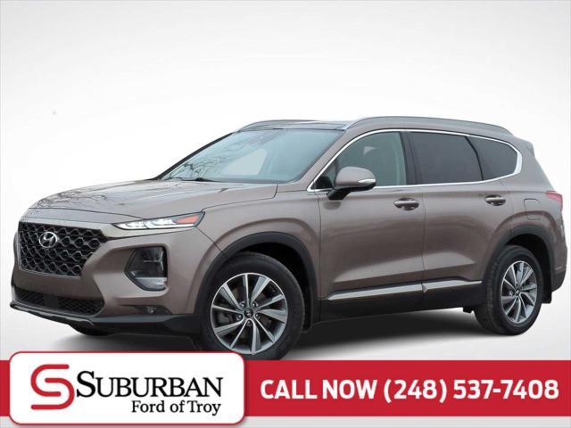 used 2020 Hyundai Santa Fe car, priced at $20,499