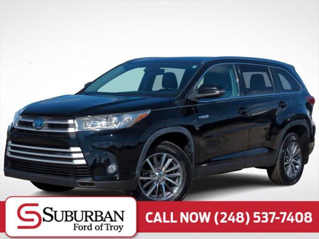 used 2019 Toyota Highlander Hybrid car, priced at $24,495