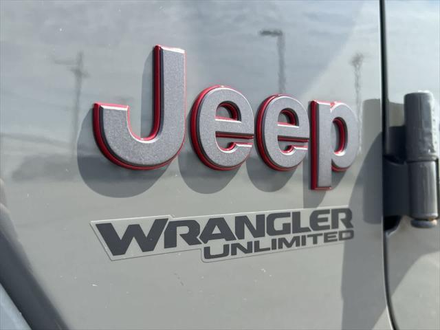 used 2022 Jeep Wrangler Unlimited car, priced at $38,995