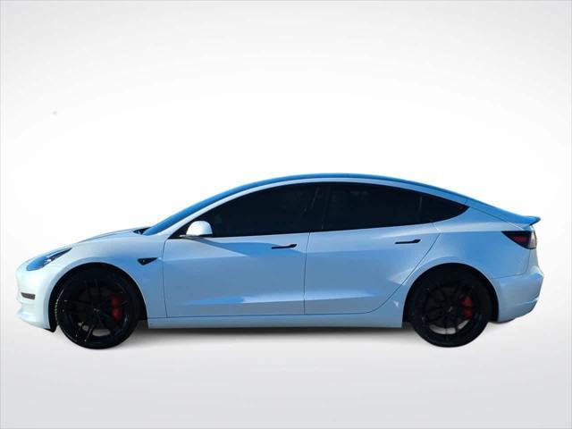 used 2022 Tesla Model 3 car, priced at $29,495