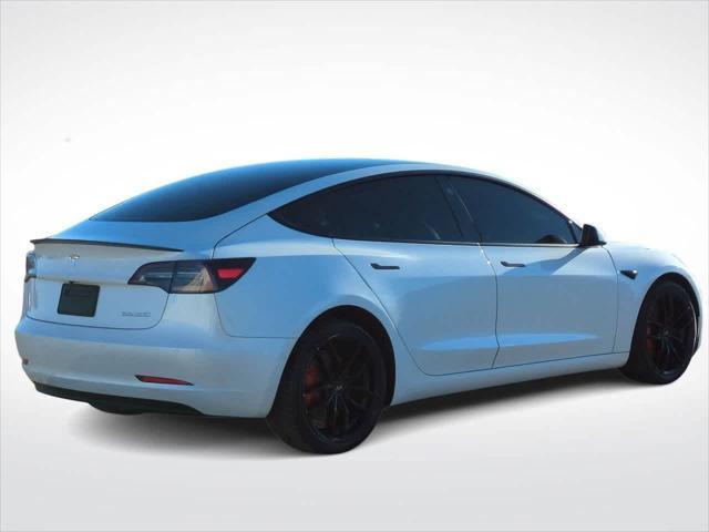 used 2022 Tesla Model 3 car, priced at $29,495