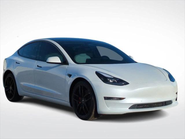 used 2022 Tesla Model 3 car, priced at $29,495