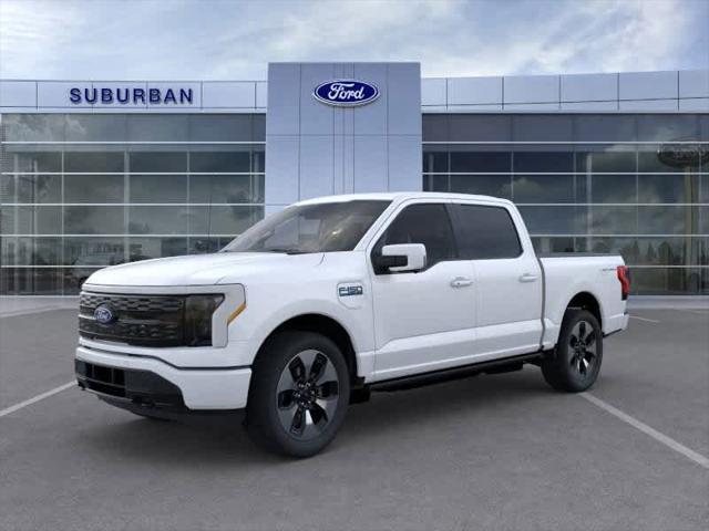 new 2025 Ford F-150 Lightning car, priced at $77,842