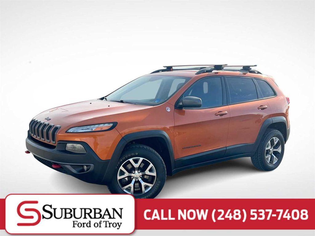 used 2015 Jeep Cherokee car, priced at $11,995