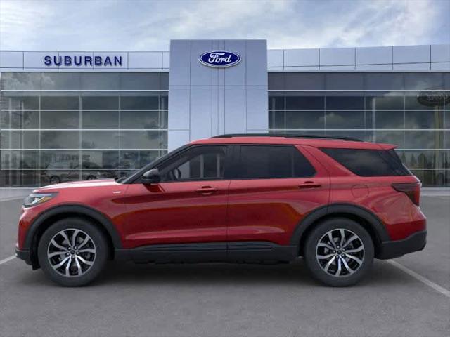 new 2025 Ford Explorer car, priced at $45,250